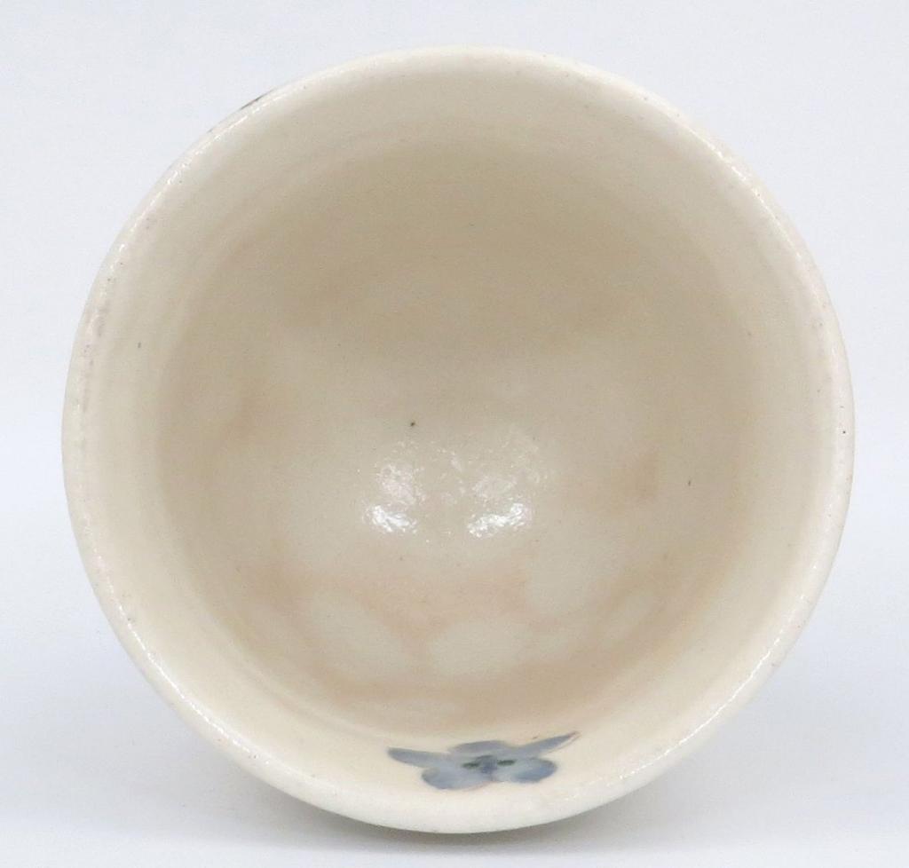 Посуда Арита, печь Хигасихара, порошкообразная чашка Фудзидзакура, большая, синяя 306136