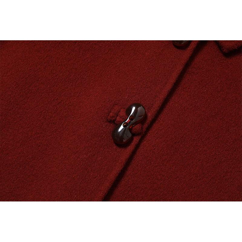 G·TENNA SMRSD-C2296 Women's Mid-Length Wool Coat