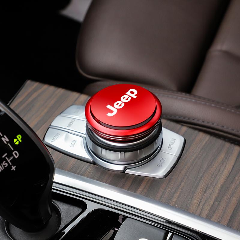 Car Air Freshener Solid Perfume Rotating Aromatherapy Decor For Jeep Grand Cherokee Wrangler JK Gladiator Compass Renegade Patri