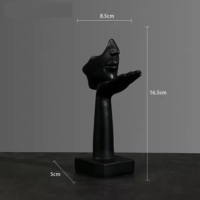 Скандинавская Роскошная Абстрактная Статуэтка - Настольное Украшение Фигурка для Дома Офиса Интерьера Арт Декор