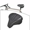 Bicycle Saddle Seat Breathable Pad Shock Absorption Cushion for