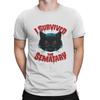 Pet Sematary Creative TShirt for Men I Survived Round Collar Basic T Shirt Hip Hop Gift Clothes Streetwear