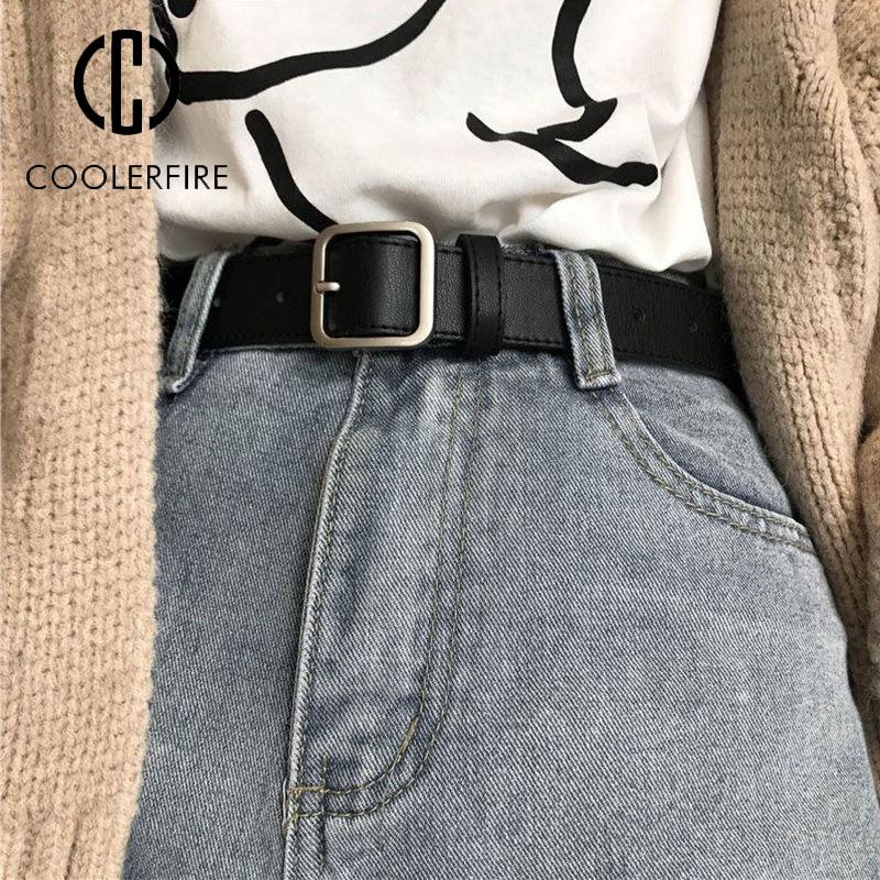 Женские ремни для платьев, джинсов, повседневные модные ремни класса люкс для женщин, высококачественный женский ремень, однотонный AL095