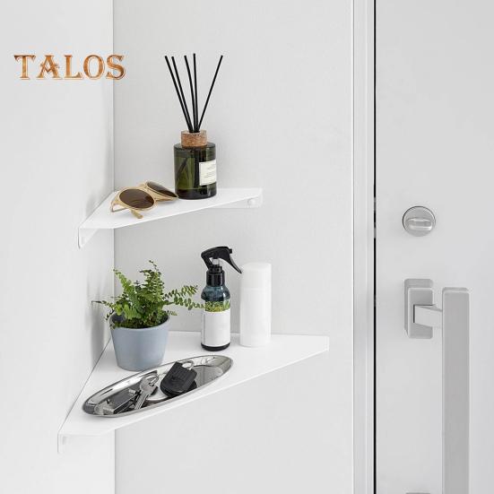 Стеллаж для хранения в ванной комнате, угловая полка, устойчивая к ржавчине, прочная, несущая, простая установка, плавающая полка для душа, держатель для шампуня