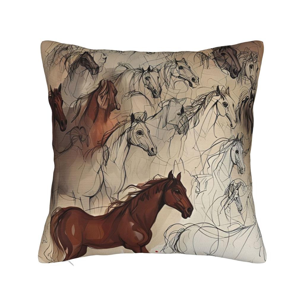 Japanse Kunst Ukiyoe Style Ocean Wave Pillow Cover Vintage Pillow Case For Office Car Home Decor Comfy Cushion Cover Gift