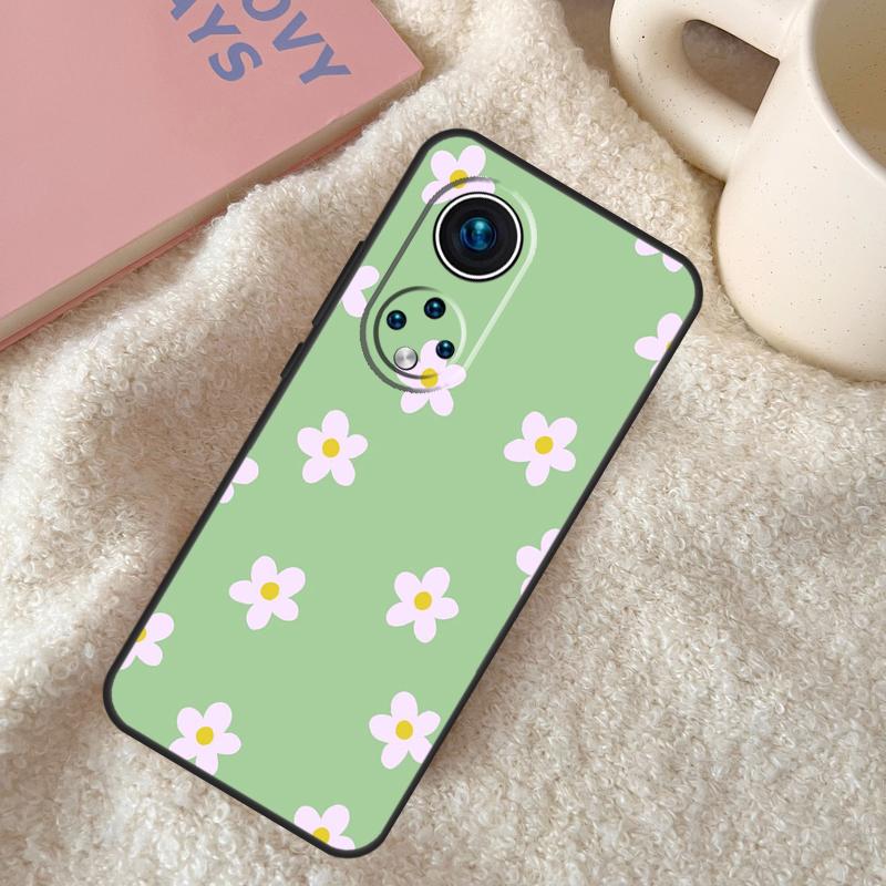 green aesthetic Funda For Huawei P20 P30 P40 P60 Pro P Smart Nova 9 5T Honor Magic5 Lite X8 X9 a 50 70 Case