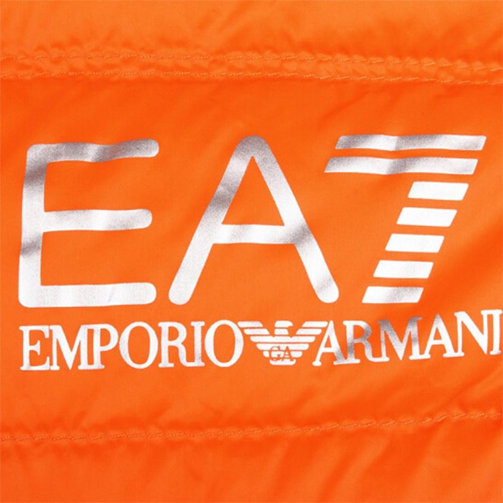 EMPORIO ARMANI Logo Printed Quilted Padded Gilet 8NPQ01-PN29Z-1654