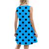 Women's Summer Dress With Pocket Sleeveless Polka Dot Print Sundress