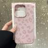 Для iPhone 17 16 15 14 13 12 11 Pro Max Air Case Розовый леопардовый принт Личи-узор Силиконовый чехол Для iPhone XS X XR 16 Plus 16E