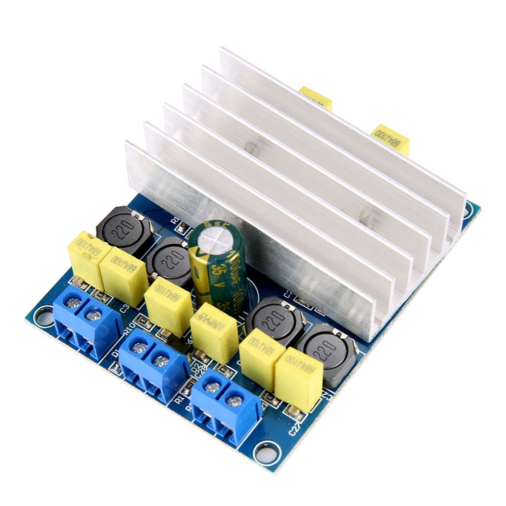 50W*2 100W TDA7492 High Power Digital Power Amplifier Board W   Radiator