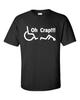 Oh Crap Wheel Chair Wheelchair Unisexs Tee Shirt 548