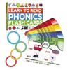 Phonics Sight Words Flash Cards Learn To Read Blends Digraphs Blends Long Sounds Games for First Second Grade