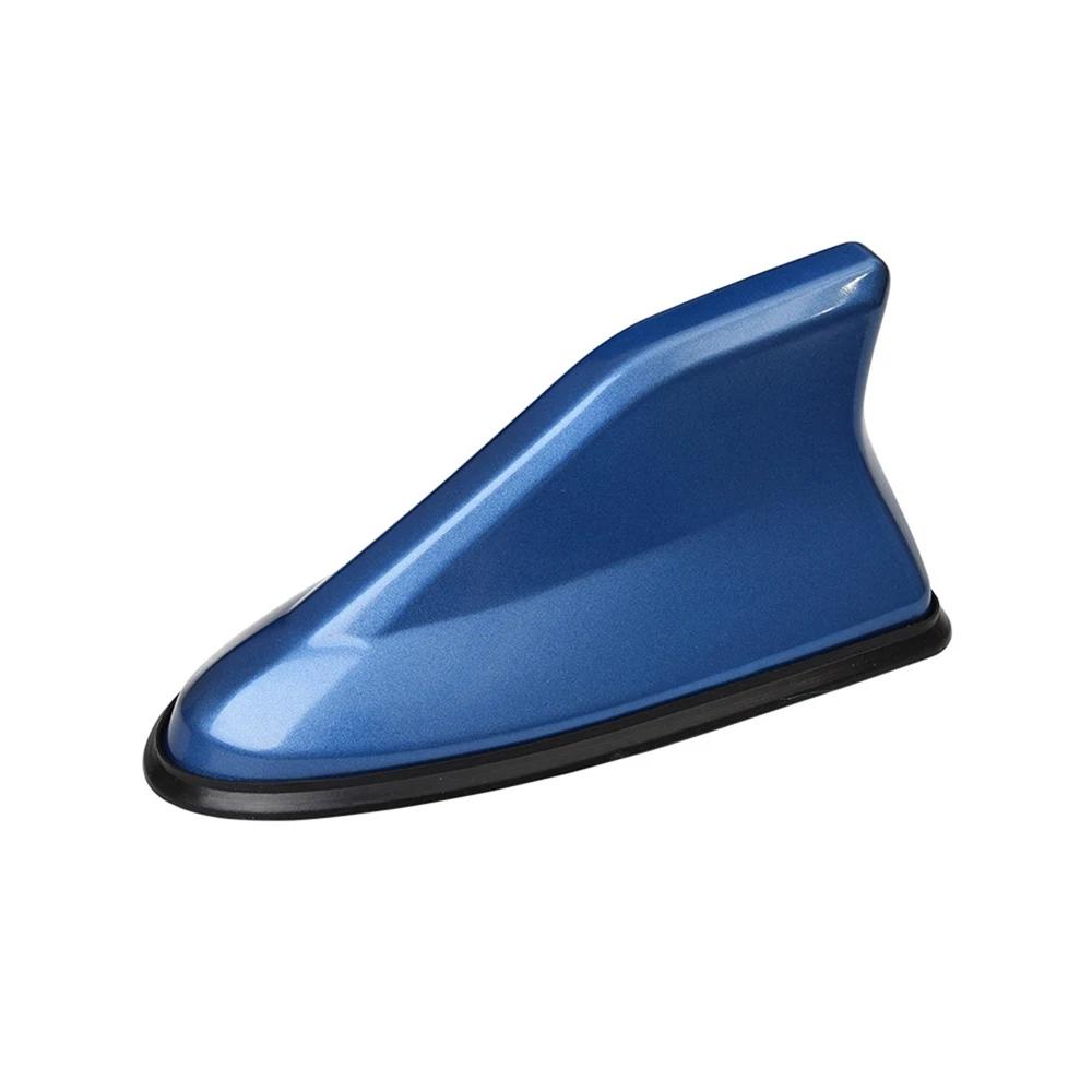 Водонепроницаемая универсальная автомобильная радиоантенна, декоративная антенна в форме плавника акулы на крыше с основанием из клейкой ленты и функцией FM/AM-радио