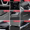 ACDOH1 Fashion 3D Car Metal Creative Stickers Waterproof Dirt-proof For Porsche 911 718 Cayenne Cayman Panamera Macan Taycan Boxster