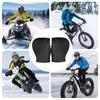 Motorcycle Warm Gloves Handle Warm Waterproof Windproof Muffs with Reflective Strips Motorcycle Handlebar Muffs for Road