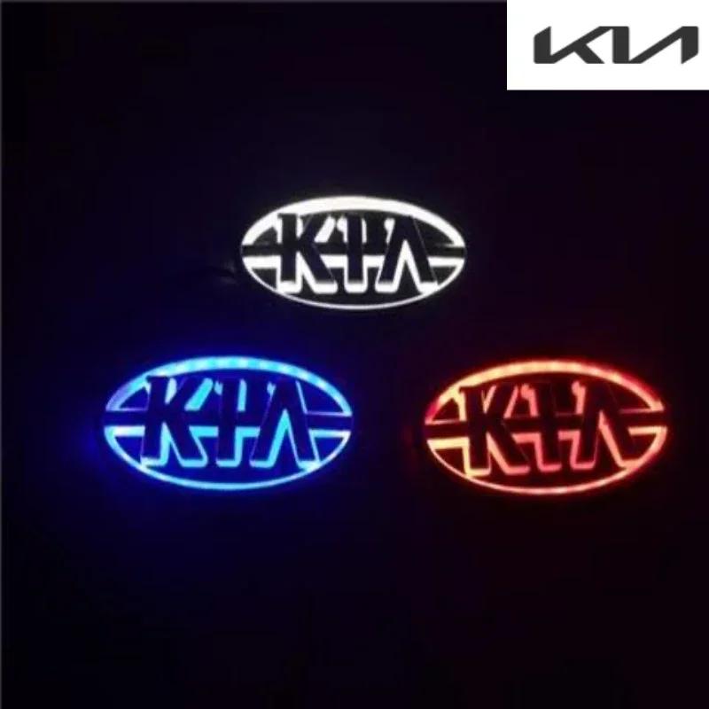 VKDF5 Car Front Hood Emblem Rear Trunk Badge Sticker KIA sportage ceed sorento cerato optima picanto rio soul k3 k5 stonic fitting