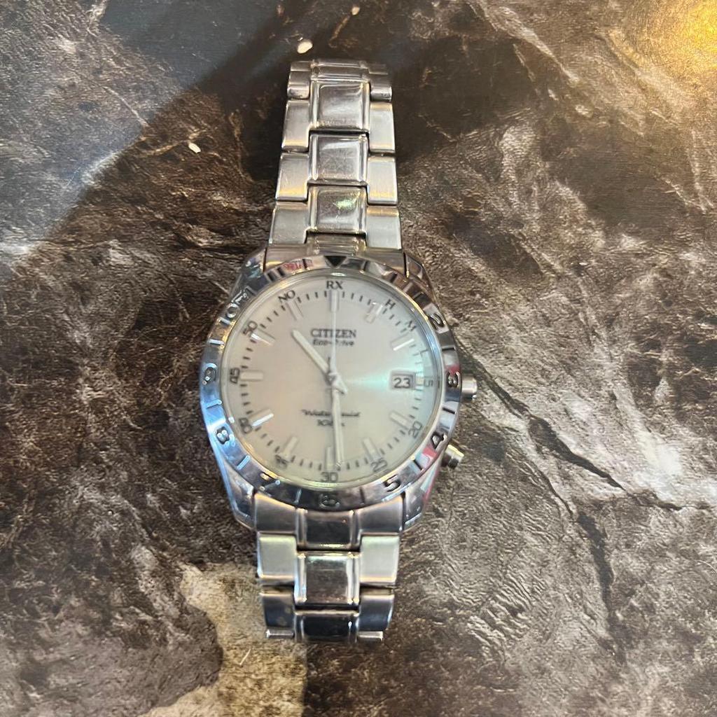 Б/у Citizen Eco Drive H416-S046998 HST Серебристый