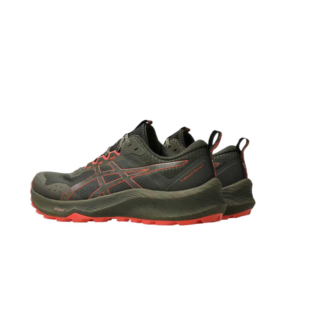 Asics Кроссовки для бега TRABUCO TERRA 3 с низким верхом Мужские кроссовки цвета коричневого камня 1011C152-200