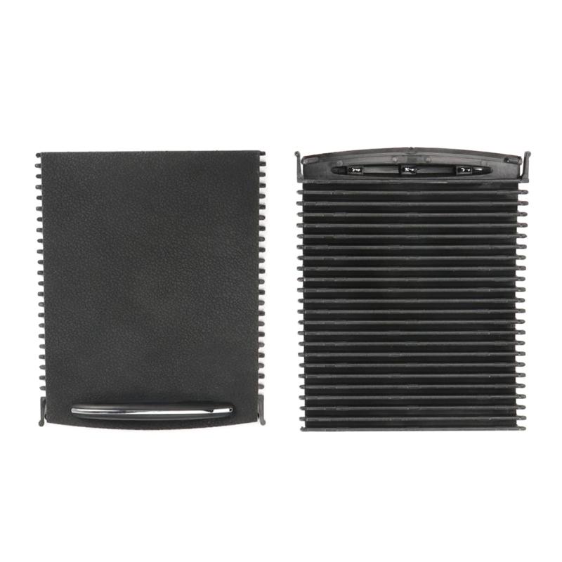 Car Center Console Sliding Shutters for C-Class W203 Cup Holder Roller Blind Cover Car Interior Accessories 2036800123