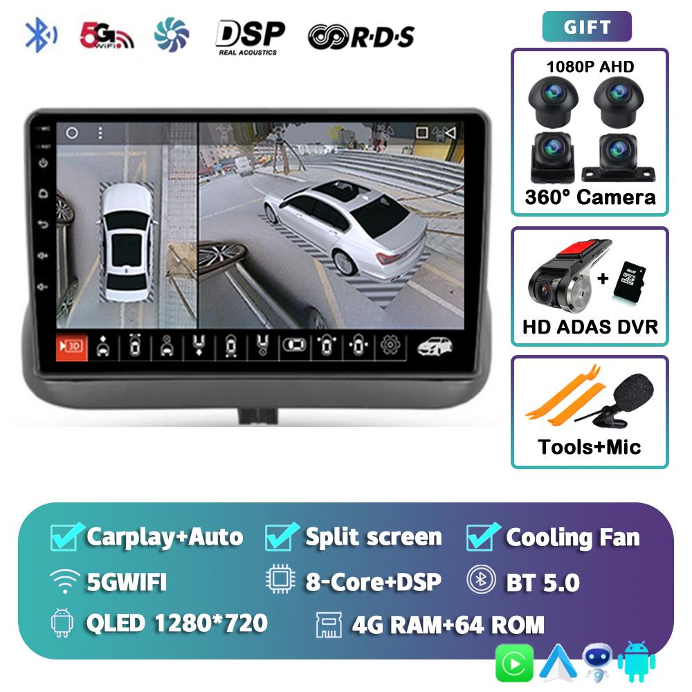 Android 14 Автомагнитола Carplay Для Toyota Corolla E110 VIII 1995-2002 4G+WIFI GPS Навигация Мультимедийный Видеоплеер Без 2din DVD