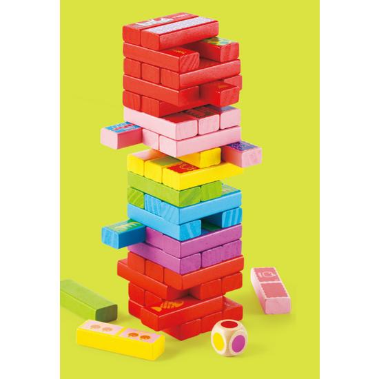 My Little Tiger Tiger Brain Block Jenga Play, Popular Korean Game