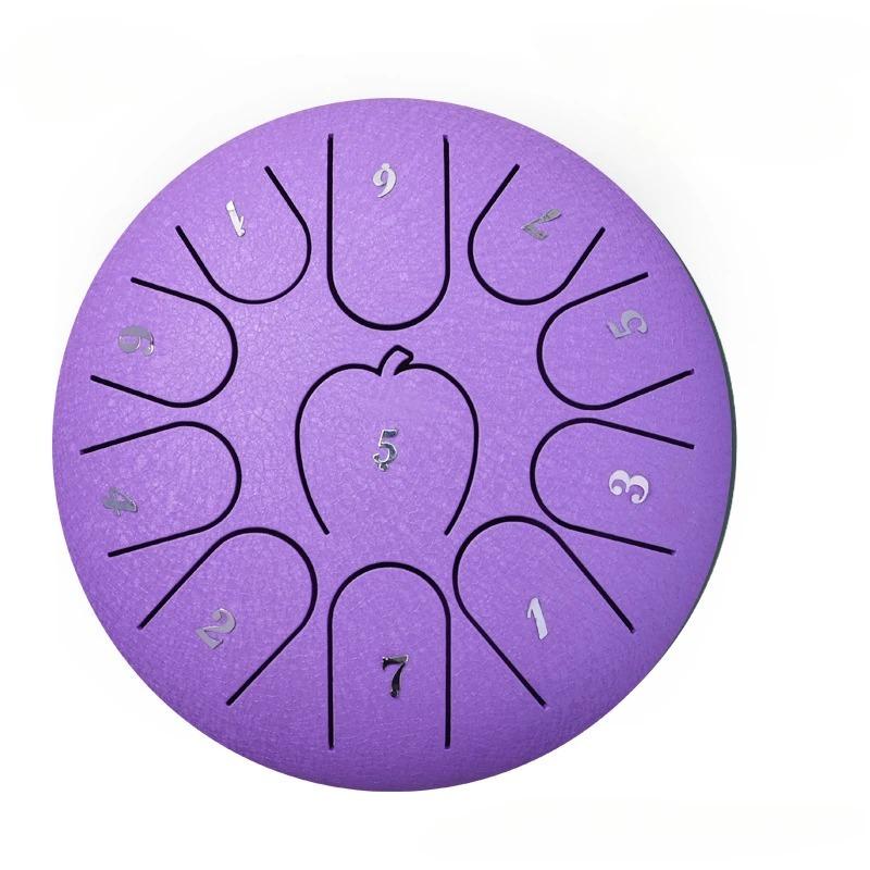 7 Inch Tongue Drum Sound Therapy Small Tongue Drums Professional Child Percussion Music Instrument Accessories Yoga Meditation Instruments Portable