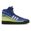 Jeremy Scott X Forum Wings 4.0 Motorsport Unisex Sneakers Blue Bold-Blue Shock-Pink GY4421