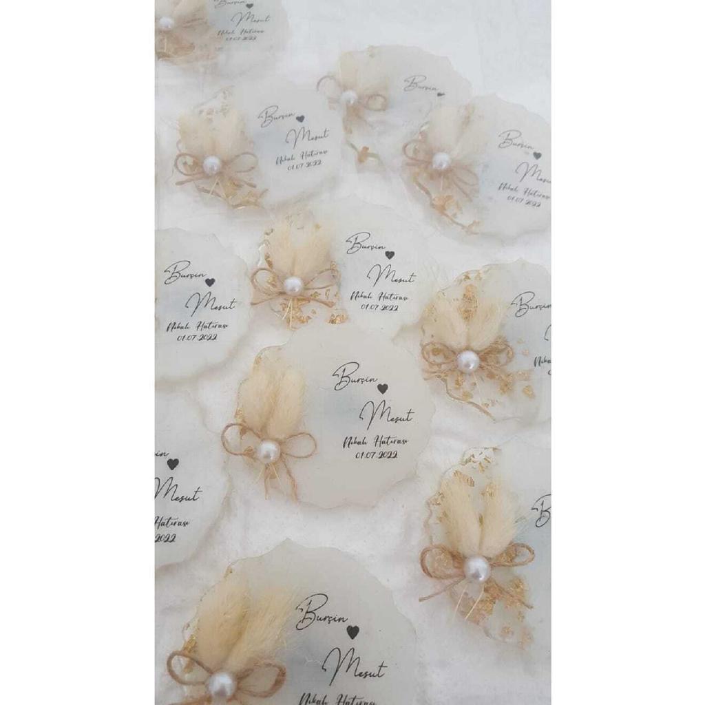 Эпоксидный магнит в форме сердца, 30 шт., обещание, помолвка, свадьба, хна, свадебный подарок, Коран, сувенир, обрезание Mevlt