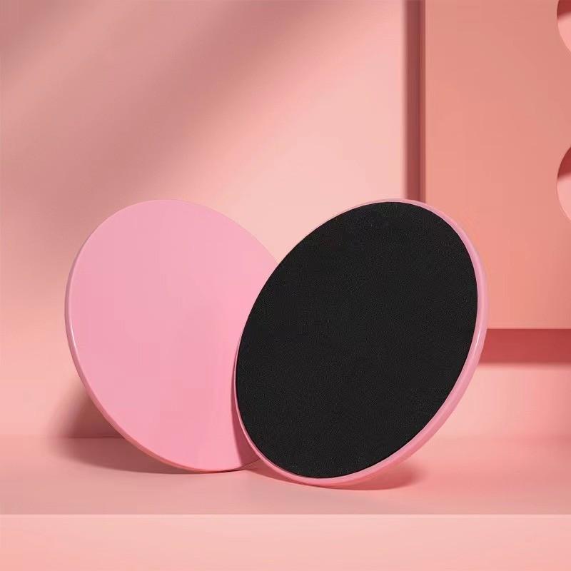 2 шт. однотонных скользящих дисков для йоги, скользящие подушечки для ног для йоги и фитнеса, тренажеры для тренировки мышц живота, коррекции фигуры