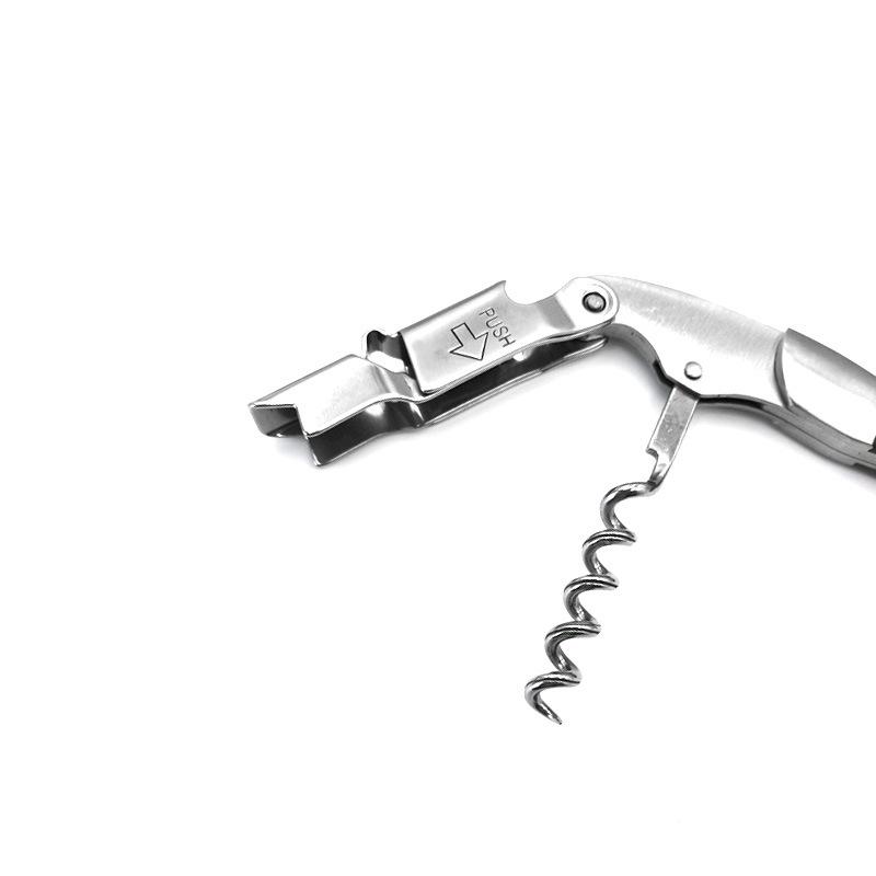 Открывалка для бутылок вина с деревянной ручкой, штопор для вина, штопор официанта, пивной штопор, многофункциональный ключ для вина, кухонные принадлежности