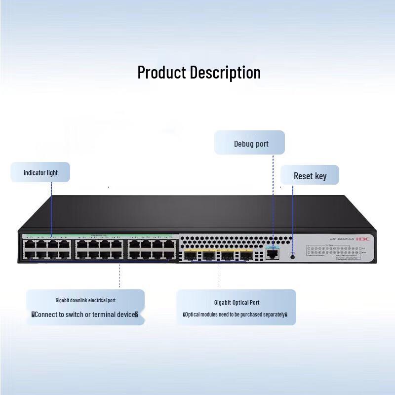 H3C S5000PV6-EI Series Gigabit Enterprise Switches