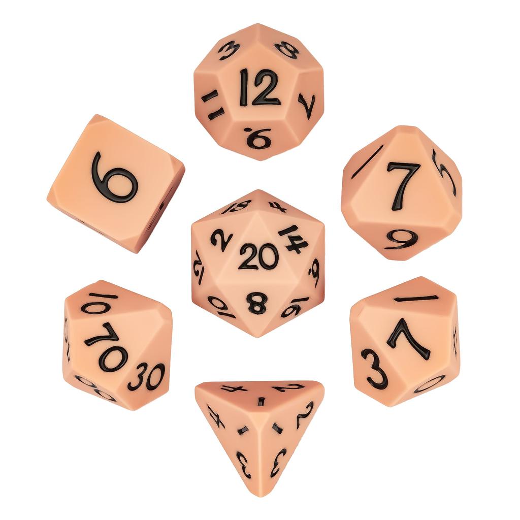 Cusdie Силиконовые кубики DND 7 шт. D4 D6 D8 D10 D% D12 D20 Мягкий эластичный набор полиэдрических кубиков для настольных ролевых игр D&D