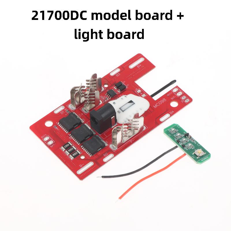 1 Комплект Li-ion Аккумулятора BMS PCBA Плата Зарядки и Защиты Для 18V Литиевой Батареи Чип BL1860 BL1830 Контрольная Материнская Плата