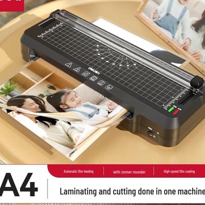 Deli Фотоламинатор A4 GQ400 вилка CN (адаптер в комплекте)