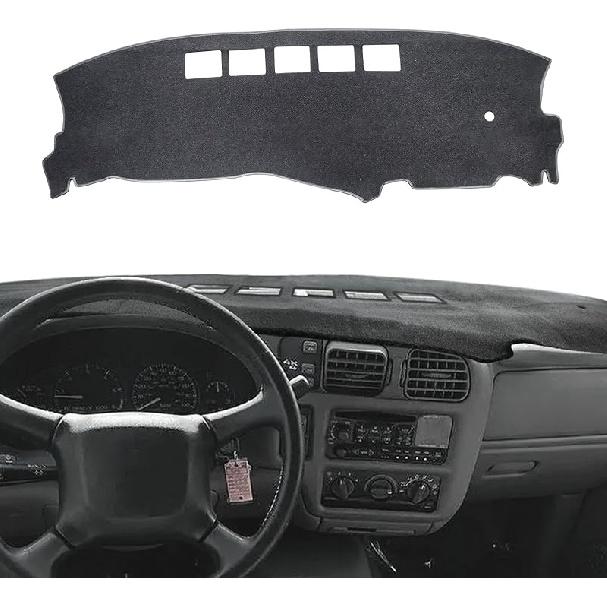 POSAID Dash Cover for 1998-2004 Chevy S10/ GMC Sonoma, Dashboard Cover for 1998-2005 Chevrolet Blazer, Dashboard Dash Mats for 1998-2001 GMC Jimmy,
