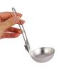 Camping Folding Spoon Outdoor Picnic Stainless Steel Dinnerware Foldable Handle Soup Spoon