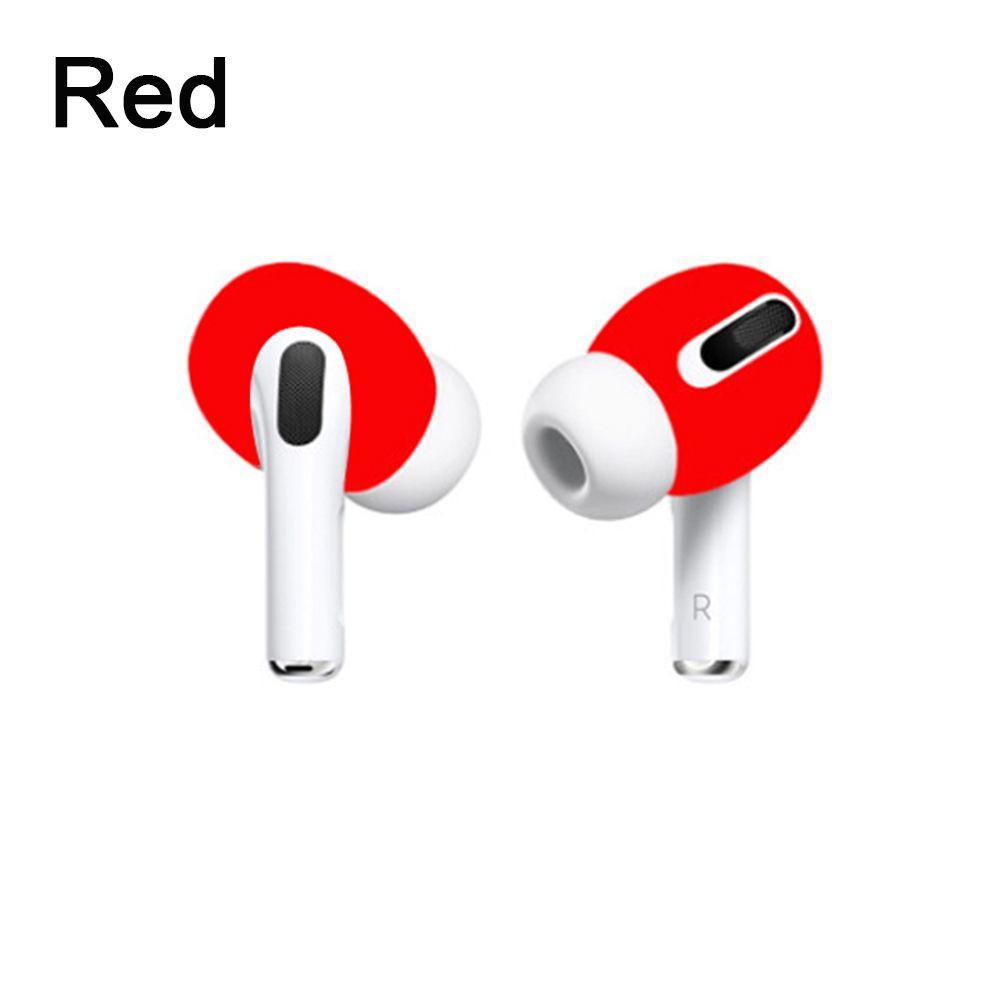 2pcs/1pair Ultra Thin Replacement Earphone Case Cover Eartips Earbuds Silicone