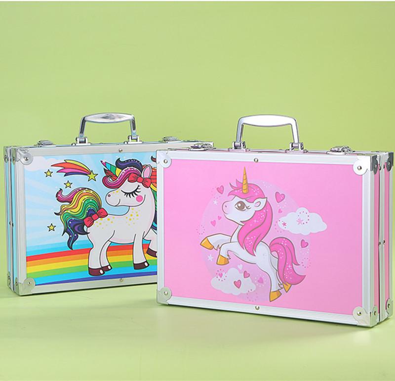 Watercolor Paint Brush Painting Set 148 Pcs Vivid Colors In Aluminum Alloy Box for Student Artists, Amateur Hobbyists and Painting Lovers