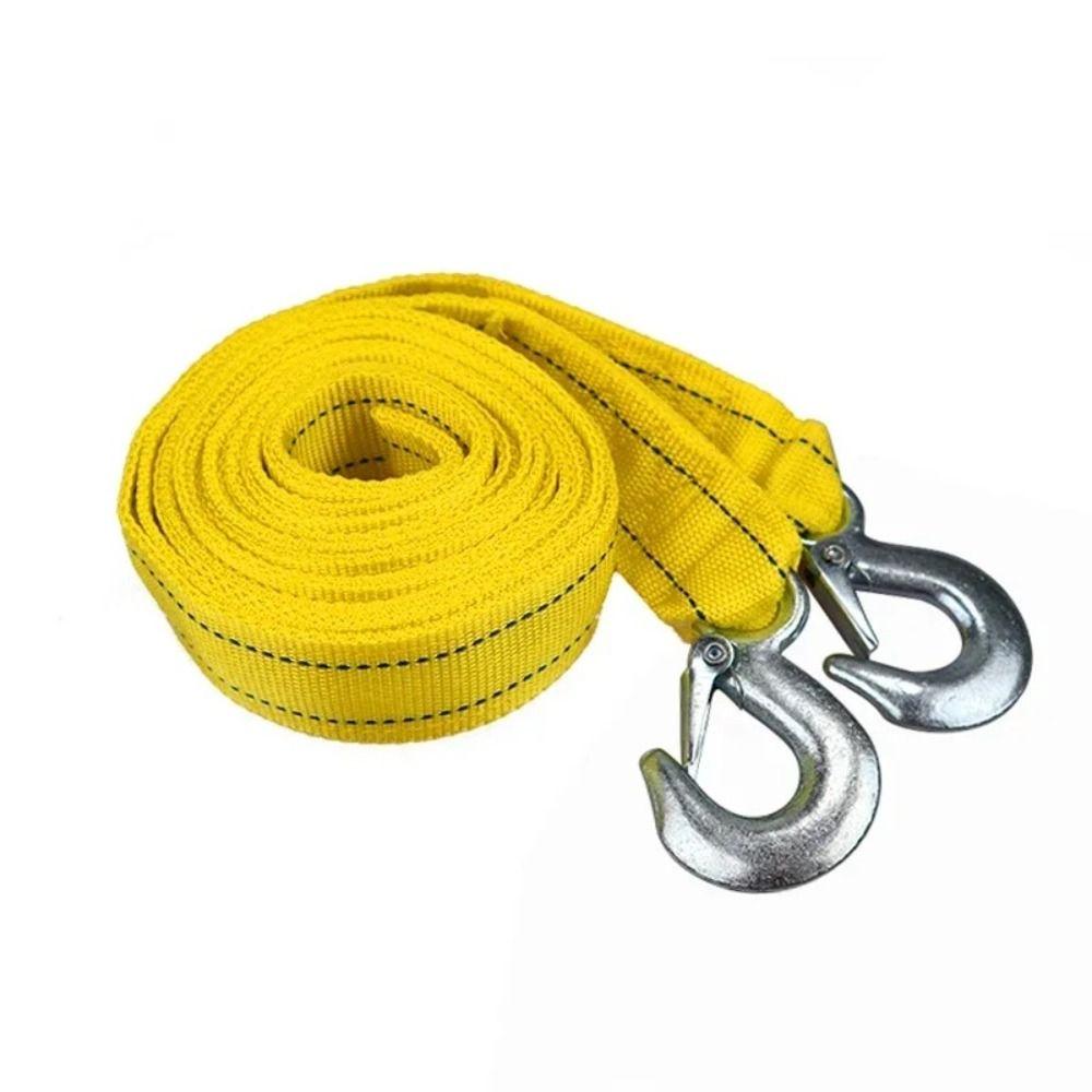 Heavy Duty Trailer Rope 3M 4M Emergency Steel Cable Towing Strap Rescue Tool Car Rescue Tool  Road