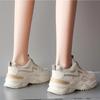 Модные повседневные дышащие кроссовки для женщин с толстой подошвой и увеличенным подъемом 2024 года, новые простые универсальные кроссовки для бега для женщин, осеннее время