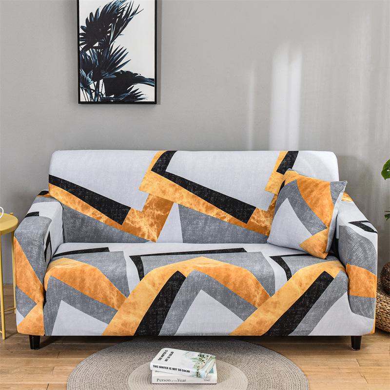 Living Room Model Room Non Slip Full Cover Fabric Sofa Cover Four Seasons Universal All Inclusive Elastic Sofa Cover