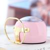 1PC Retro Alarm Clock Digital Quartz Clock Home Decorations Portable Compact Silent Clock Metal Stand Desktop Decor New