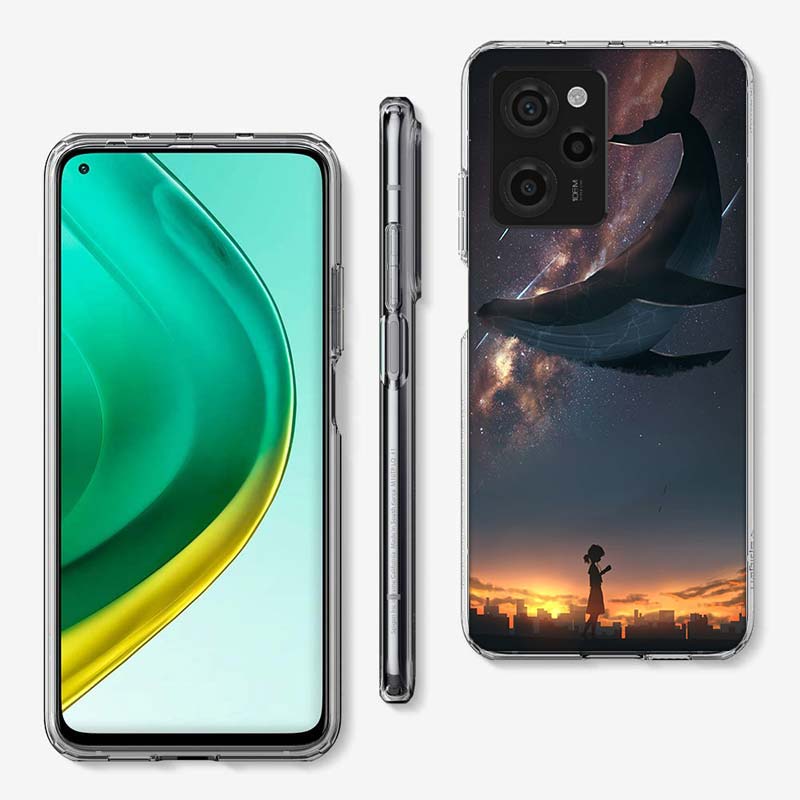 Чехол для телефона 'Кит Морской Гигант' для Xiaomi Poco M8 M7 M6 M4 M3 X7 X6 X4 Pro F7 Ultra M5S Mi 14 14T 15 15T 12T 10T Pro 12S 12 11
