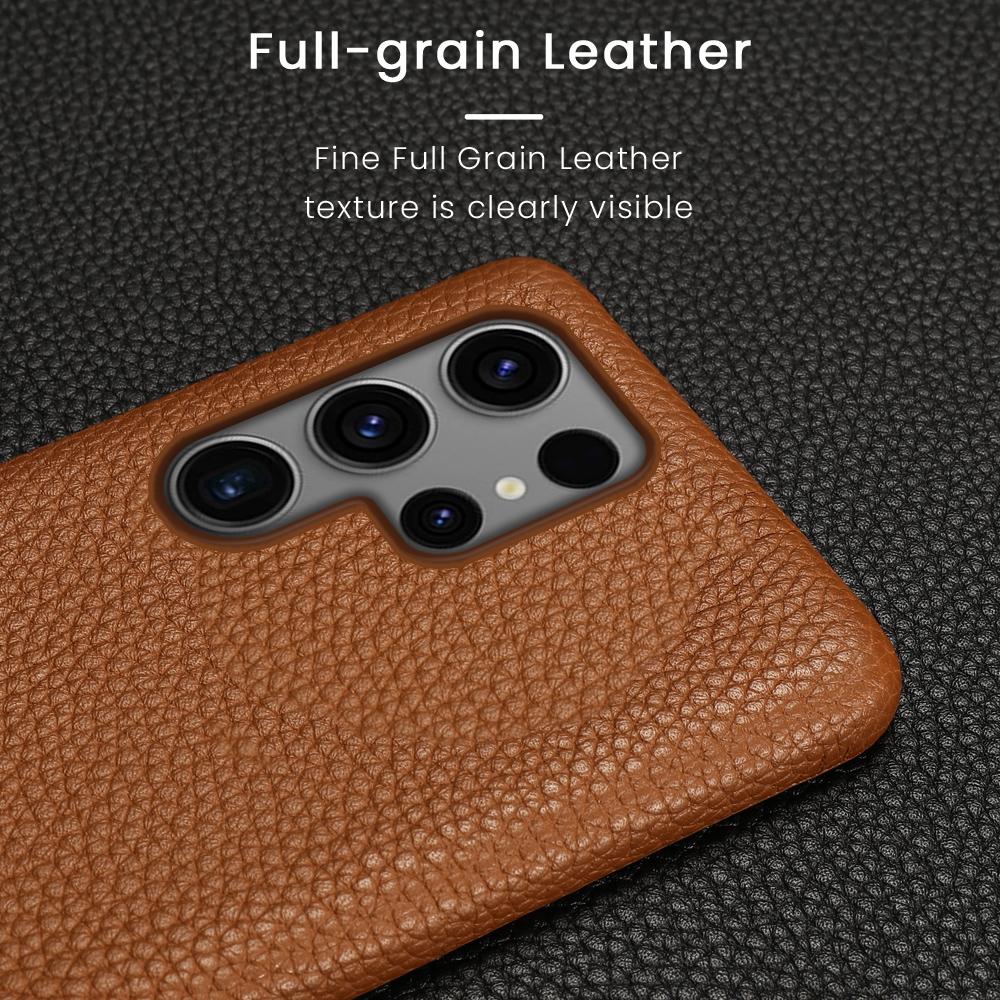 Чехол для телефона из натуральной кожи LANGSIDI для Samsung Galaxy S 24 S24 S23 Ultra S22 Plus S21Ultra S20Ultra Note 20Ultra Luxury Cover