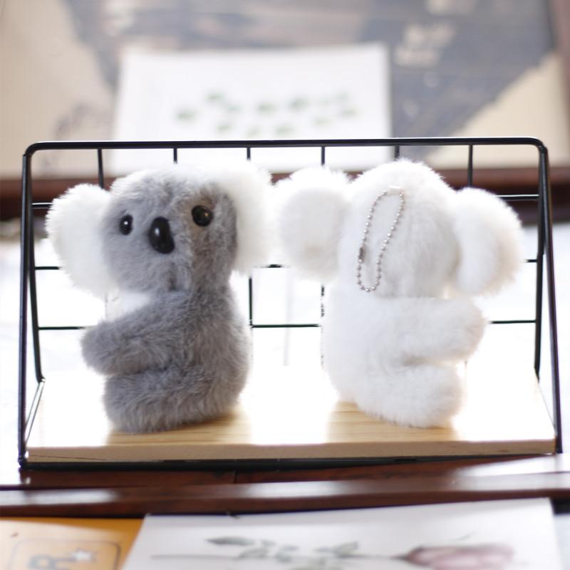 Милый мультяшный симулятор австралийской коалы, плюшевая игрушка, кукла, мини-коала, сумка, подвесной брелок