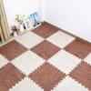 30*30cm Wood Grain Puzzle Floor Mat Eva Foam Interlocking Crawling Rug Crawling Mat Gym Puzzle Carpet,Thickening Floor Mats
