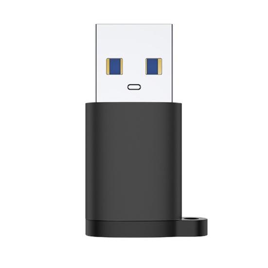 Адаптер USB Type-C Female на Male OTG, USB 3 Коннектор, Конвертер для Передачи Данных