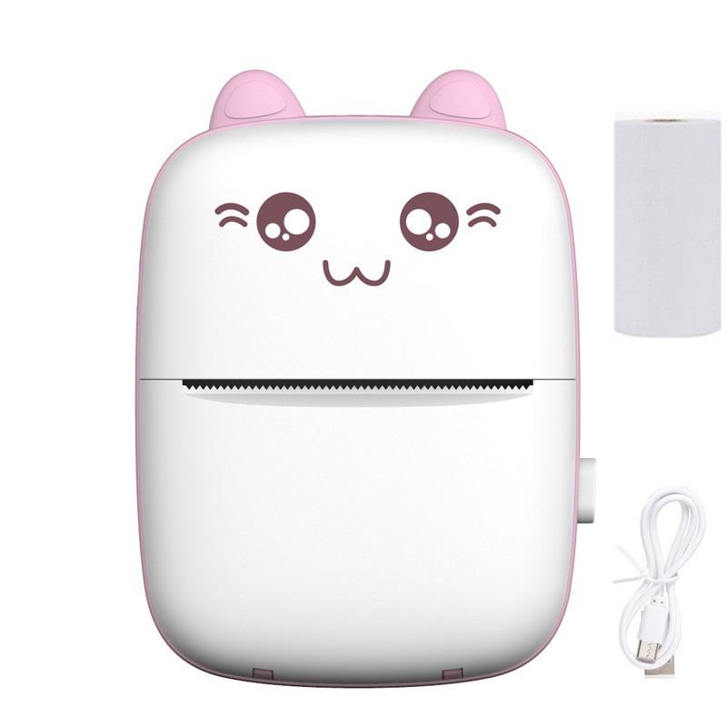 Label Printer Thermal Printers Portable Mini Wireless Inkless Pocket Printer for Android IOS Photo Printer Label Printer Gifts