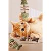 Игрушка для кошек для жевания с кошачьей мятой и мятой для агрессивных грызунов. Идеально для чистки зубов у котят
