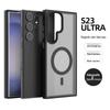 Магнитный матовый чехол для телефона Samsung S24Ultra - Совместим с трансграничной доставкой, Полное покрытие, Защита от падений, для S23P & S21+.